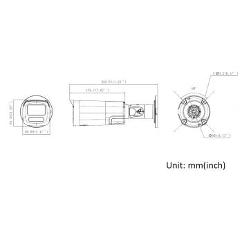 KAMERA IP DS-2CD1B47G3H-LIUF/SRB 2.8MM PL ColorVu 3.0 - 4 Mpx Hikvision